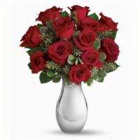Red Roses Romance Bouquet · 12 stems royal red roses bouquet turn up the heat on a new romance - or a lifelong love affa...