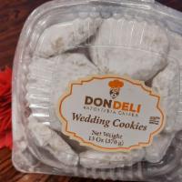 Wedding Cookies  · 1 box with 13oz of wedding cookies