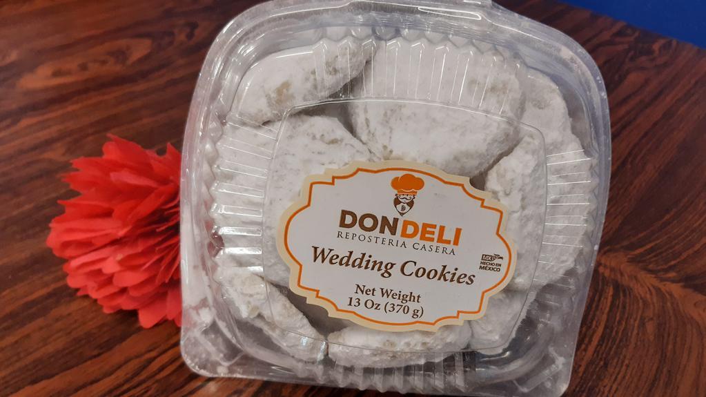 Wedding Cookies  · 1 box with 13oz of wedding cookies