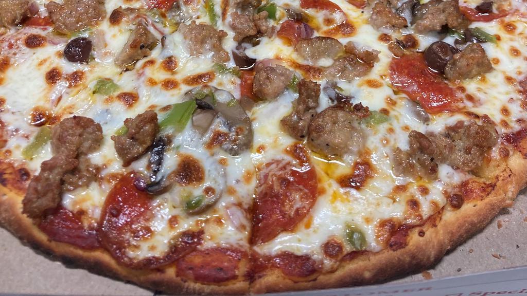 Medium Supreme Pizza · 