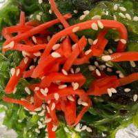 Chuka Salad Seaweed Salad · Salad with a seasoned microalgae base.