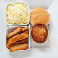Crab Cake Dinner · Serve with two side order.