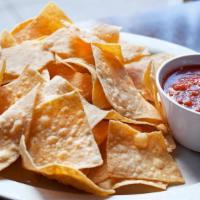 Chips & Salsa · Tortilla chips with our house-made salsa.