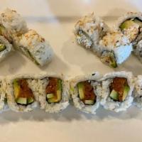 California Roll And Spicy Tuna Roll Combo · 
