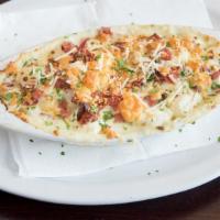 Gnocchi Gorgonzola Pasta · Italian potato dumplings, prosciutto, fresh basil, and creamy Gorgonzola sauce. Served with ...