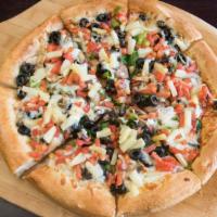 Plato Veggie Gluten Free Pizza (12