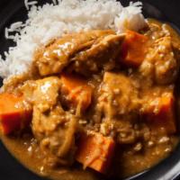 Sweet Curry Chicken 咖喱鸡饭 · Curry has been adapted and refined since its introduction to Japan.  This dish is  so widely...