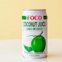 Foco Coconut Juice · 11.8 oz This drink delivers the sweet and delicious taste of real coconuts, made from only y...