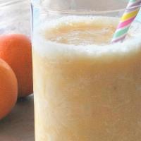 Creamsicle · Large fresh squeezed orange juice blended with sweet vanilla cashew cream.. Gluten and soy f...