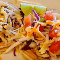 Fish Tacos
 · 3 tacos filled with choice of rockfish18. Served on soft corn tortillas, fresh cabbage, EL s...