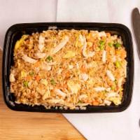 Fried Rice · Choice of chicken beef pork or vegetables.