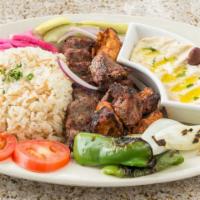 Mixed Grill · A combination of chicken, beef and kufta kabob.