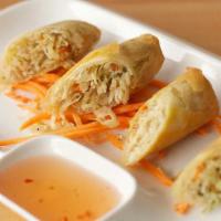 Spring Rolls · cabbage, carrot and glass noodle
