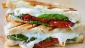Sicilian · Grilled chicken, fresh mozzarella, roasted peppers, and balsamic.