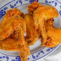 A 1. Fried Chicken Wings (4) · 