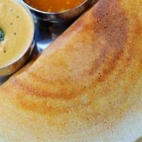 Breakfast Ghee (Butter) Dosa · Rice Crepe with Indian Ghee