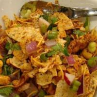 Chaat Papad · Chaat Crispy style with spices and seasoned.