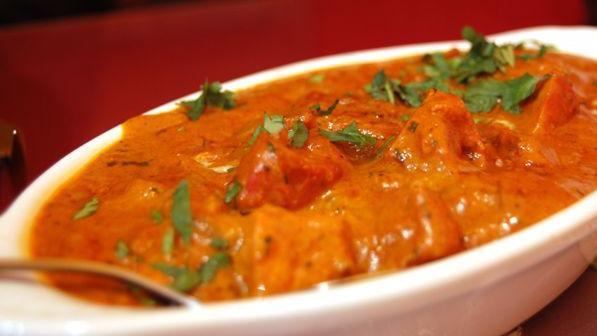 Butter Chicken · Boneless chicken pieces of cooked with cream tomatoes, butter and mild sauce.