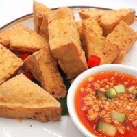 Fried Tofu · Cooked in oil.