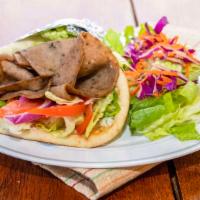 Gyro Wrap · Beef and lamb gyro, lettuce, tomato, onion and tzatziki sauce with your choice of additional...