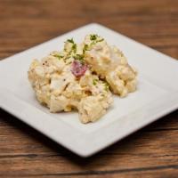 Potato Salad · Fresh Thyme's Potato Salad. Made with Eggs, Gold Potatoes, and whole grain mustard. This is ...