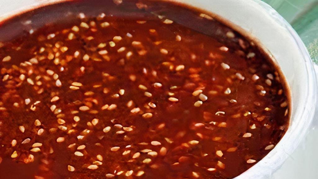 Korean Chili Sauce · Sweet and spicy.