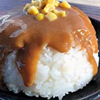 Rice Curry · Steamed rice with curry sauce.