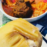 Kenkey With Soup · 