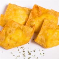 Crab Wonton · Cream cheese and crab meat wrapped in wonton skin and fried to crispy.