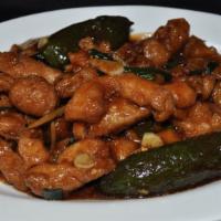Jalapeno Chicken · Spicy. Tender marinated chicken touch fried till crispy and wok tossed with jalapeno, garlic...