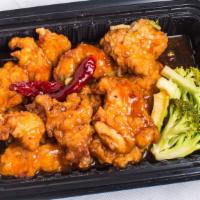 General Tso'S Chicken · Spicy. Tender marinated chicken touch fried till crispy and wok tossed in special sweet and ...