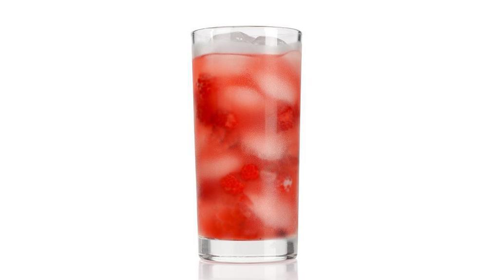 Sweet Strawberry Iced Tea · 32 oz. Made fresh daily with a sweet strawberry purée.
