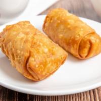 1 Egg Roll · Stuffed with vege and beef.