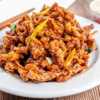 Crispy Shredded Beef Dinner · Spicy. Served with steamed rice.