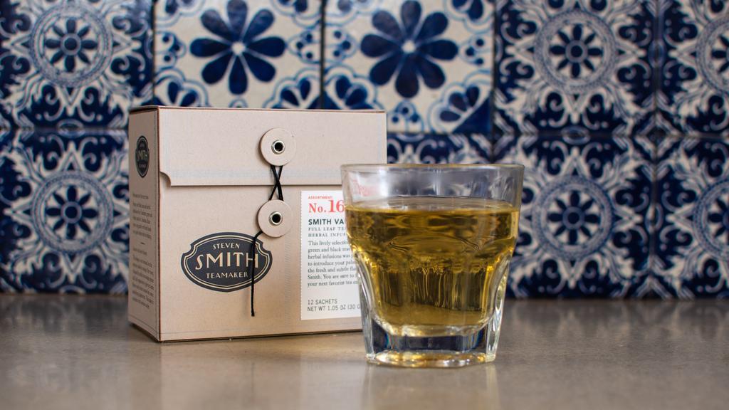 White Petal (Green Tea) · Delicate, shade-dried white tea from China with rare osmanthus flowers and chamomile. Fragrant and creamy with a sweet bloom of flavor.
