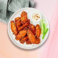 Call It Classic Wings · Breaded or naked fresh chicken wings until golden brown. Served with a side of ranch or bleu...