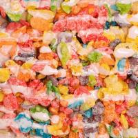 Fruity Pebble Punch · This cookie is infused with Fruity Pebbles,
topped with fresh cereal and strawberry
marshmal...