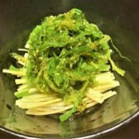 Seaweed Salad · Seaweed & cucumber with chef's sauce