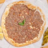 Meat Bread · Ground beef with tomato and onion.