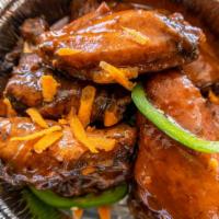 Jerk Chicken & Jerk Bbq Wings · serve with rice and peas or white rice and steam cabbage