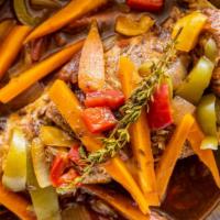 Brown Stew Red Snapper · season with scallion thyme onion other herbs and spices. serve with rice and peas or white r...
