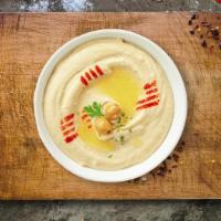 Spicy Hummus Me · A creamy bean dip made chickpeas, tahini, lemon juice & a hint of fresh garlic with spiced s...