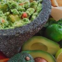 Guacamole & Chips · Our famous home-made Guacamole with corn chips