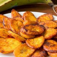 Fried Plantains · Fried to order.