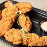 20 Chicken Tender Combo · 3 sides, 3 drinks, 3 dipping sauces.