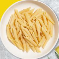 Penne Assembly · Fresh penne pasta cooked with your choice of sauce and toppings.