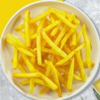 Fries And Shine · (Vegetarian) Idaho potato fries cooked until golden brown and garnished with salt.