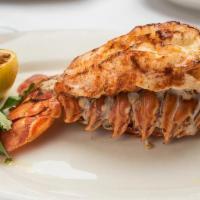 Cold Water Lobster Tail · 8 oz. Drawn Butter. Gluten sensitive.