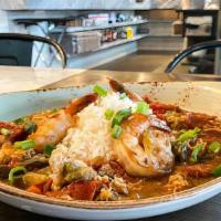 Jambalaya · Rice, shrimp, andouille sausage & chicken