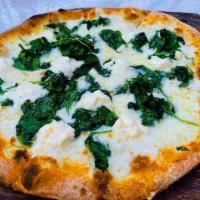 Spinach & Ricotta · spinach, ricotta cheese, garlic, mozzarella